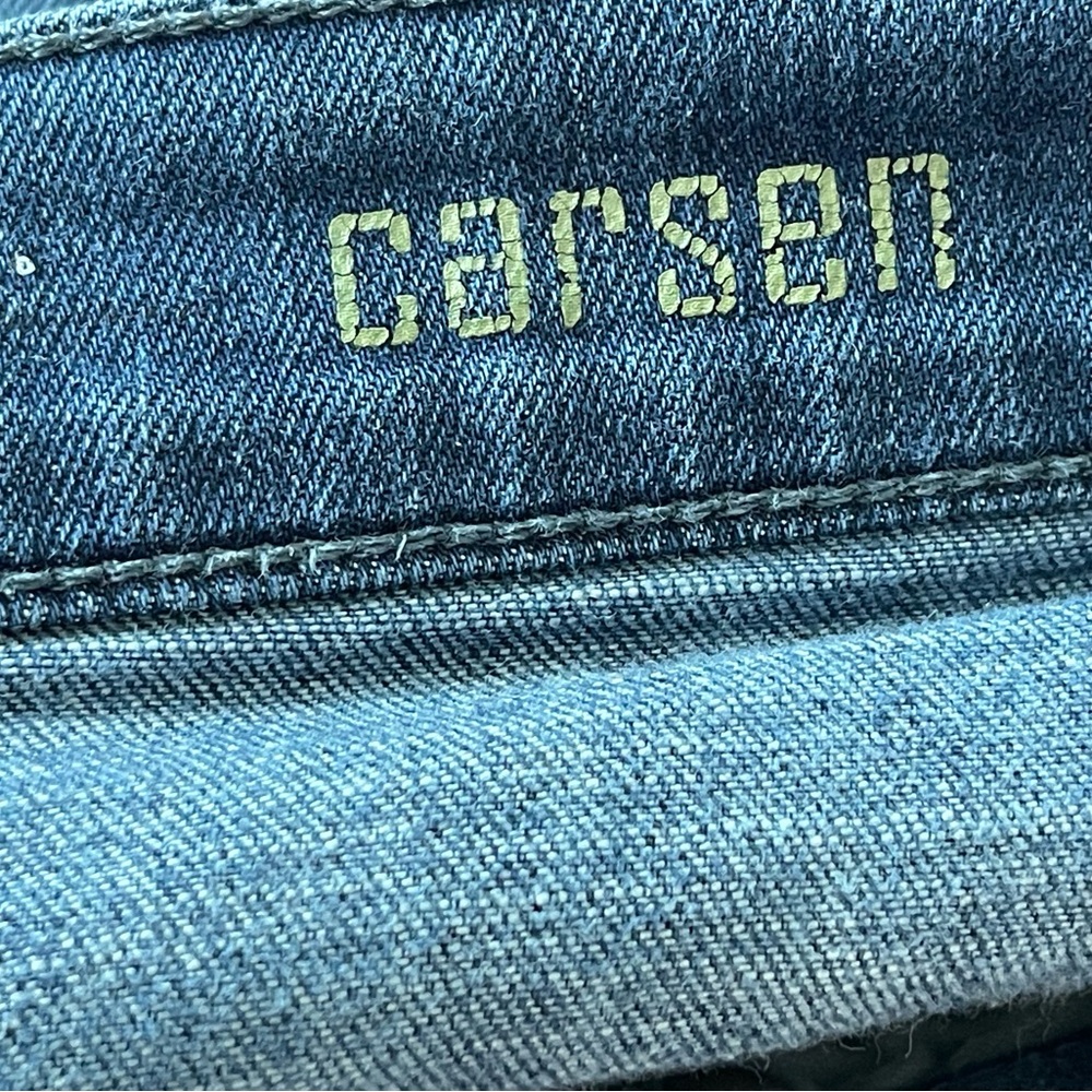 7 For All Mankind Men's l  Carsen  Blue Straight Jeans Size 32 l Poshmark - Picture 8 of 9